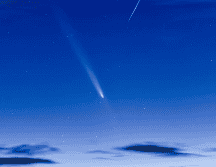 El espectáculo celestial se intensificará conforme el cometa se aproxime al Sol. ESPECIAL/National Geographic