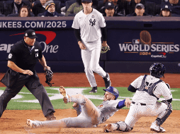 Los Dodgers y los Yankees se enfrentan al mejor de siete juegos por el título de la Serie Mundial de 2024. EFE / S. Yenesel
