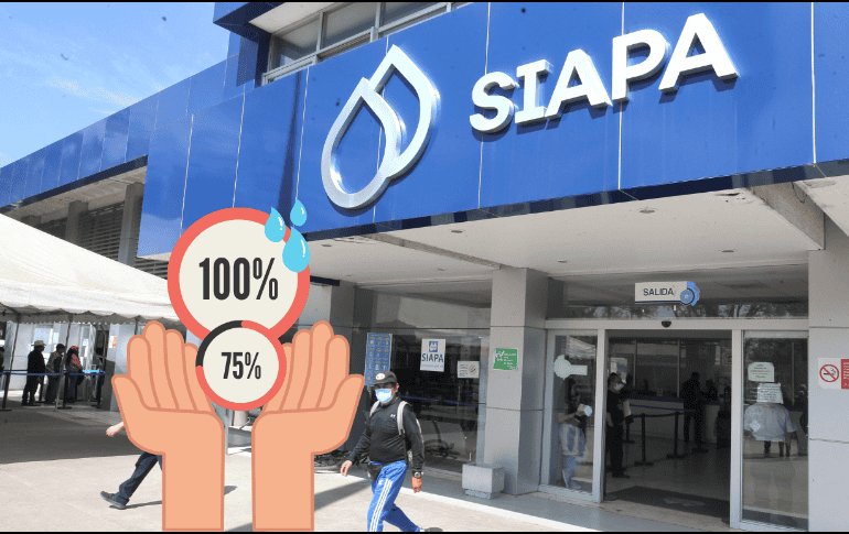 Obtén el 100% de descuento en recargos del SIAPA. EL INFORMADOR / ARCHIVO