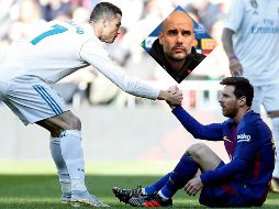 Al hablar del Balón de Oro, Guardiola recordó lo complejo que era el darle ese reconocimiento a otros futbolistas, luego de que a Messi nadie le podía ganar y el único que lo hacía era Cristiano Ronaldo. ESPECIAL / AP Y AFP