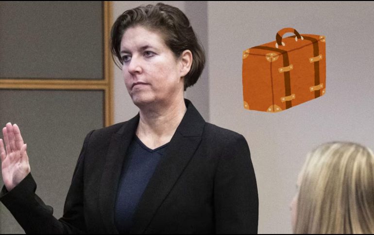 La defensa de Boone argumenta que ella era víctima de violencia doméstica y que la situación en la maleta era un reflejo de años de abusos acumulados. Boone, quien alegó sufrir el síndrome del cónyuge maltratado. AP/ARCHIVO