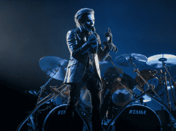 Vocalista de la banda durante una presentación en 2024. X / @thebandGHOST