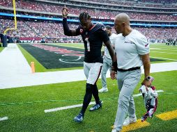 Diggs sumó 47 recepciones para 496 yardas y tres touchdowns en ocho encuentros en su primera temporada en Houston. AP/E. Smith