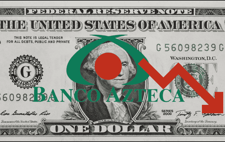 Esta es la cotización del dólar estadounidense para el día de hoy miércoles 30 de octubre de 2024 en Banco Azteca. ESPECIAL/ CANVA