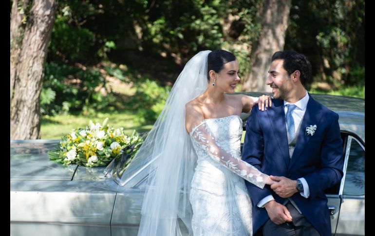 Boda de Laura Chávez Larios y Cuauhtémoc Salomón. GENTE BIEN JALISCO / S. Gómez