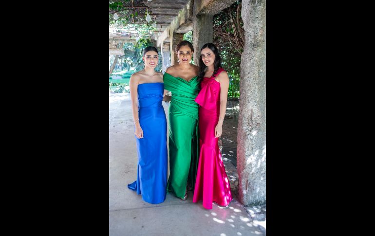 María Paula Chávez, Laura Larios y María Andrea Chávez. GENTE BIEN JALISCO/ S. Gómez