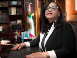 Norma Lucía Piña Hernández, hizo pública su renuncia al cargo de ministra que asumió en 2015, en el sexenio del priista Enrique Peña Nieto. SUN / ARCHIVO