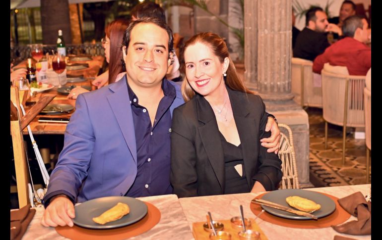 Jorge Rodriguez Navarro y Hannah Liriano. GENTE BIEN JALISCO/ Cortesía