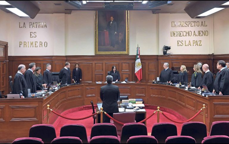 Los ministros declinaron participar en el proceso para la elección de ministras y ministros prevista para junio de 2025. SUN / ARCHIVO