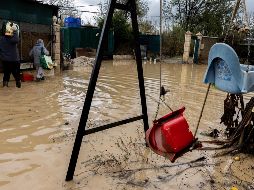 Habitantes de Valencia recibieron un mensaje de alerta por parte de Protección Civil en sus teléfonos celulares alrededor de las 20:00 horas del día anterior. EFE/J. Zapata.