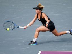 Renata Zarazúa empezó con paso firme en el Mérida Open AKRON 2024. CORTESÍA/ Mérida Open AKRON 2024.