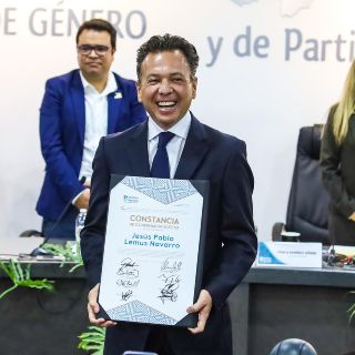 Pablo Lemus recibe constancia como gobernador de Jalisco