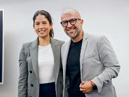Ana María Arroyo, directora general de Ticketmaster México, presentó la plataforma junto con Carlos Puga, director del Auditorio Telmex. EL INFORMADOR/ H. Figueroa