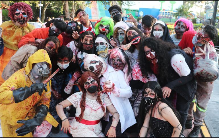 En México los disfraces van desde personajes de películas hasta figuras icónicas de terror clásico. EL INFORMADOR/ARCHIVO