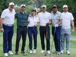 Rodrigo Velasco, César Loya, Ale Solana, Héctor Lomelí, Gustavo Trejo y Rodrigo Silva. GENTE BIEN JALISCO / C. Jimeno