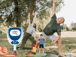 Hoy te compartimos un par de ejercicios que te ayudarán a bajar los niveles de glucosa para gestionar mejor la diabetes y la salud metabólica en general. CANVA/ ESPECIAL