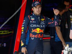 Sergio Michel Pérez reconoció que su auto tuvo una serie de problemas en el Gran Premio de México. EFE/ S. Moreira.