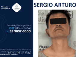 Sergio Arturo ‘N’, presunto causante del atropellamiento masivo el pasado sábado 26 de octubre en la explanada de la Catedral de Guadalajara. CORTESÍA.