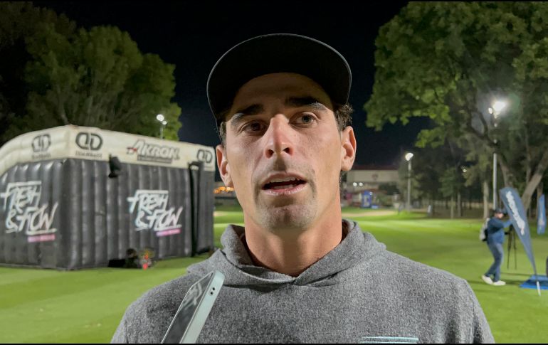 Joaquín Niemann se dijo feliz de vivir el Akron Experience en Guadalajara. EL INFORMADOR.