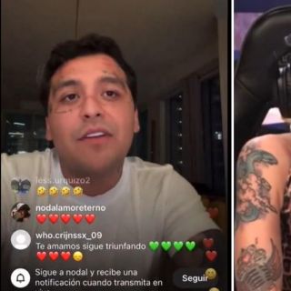 Nodal defiende a Ángela Aguilar tras declaraciones de Cazzu; esto dijo