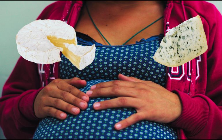 Los expertos afirman que durante el embarazo debe evitarse el consumo de los quesos no pasteurizados. ESPECIAL, EL INFORMADOR / ARCHIVO