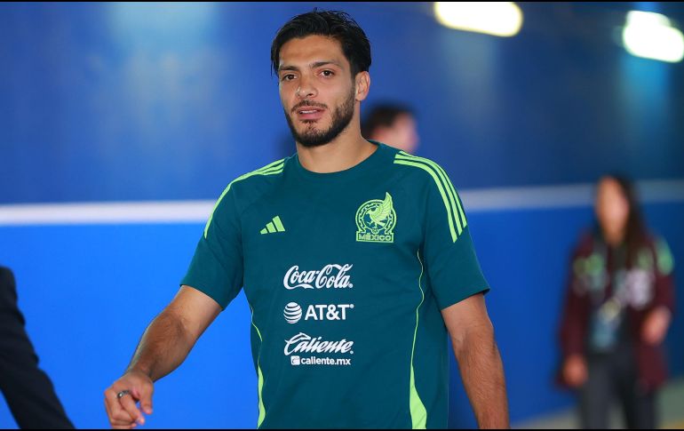 Raúl Jiménez,durante un partido amistoso internacional entre la Selección Nacional de Mexico y el Valencia. IMAGO7