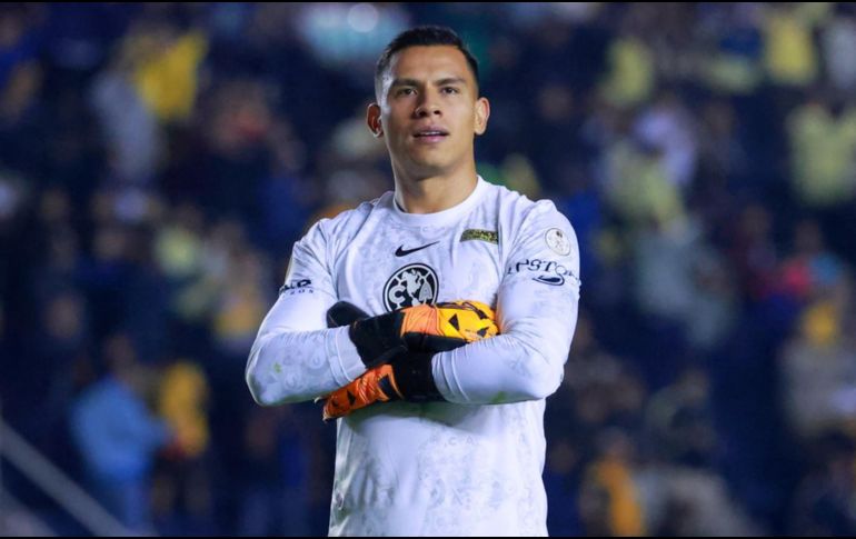 Luis Malagón durante el partido entre las Águilas del América y Monterrey. IMAGO7
