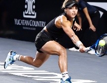 Renata sigue sin poder sacudirse la presión de no poder ganar su primer título de la WTA ni tampoco de coronarse en casa de manera individual. CORTESÍA