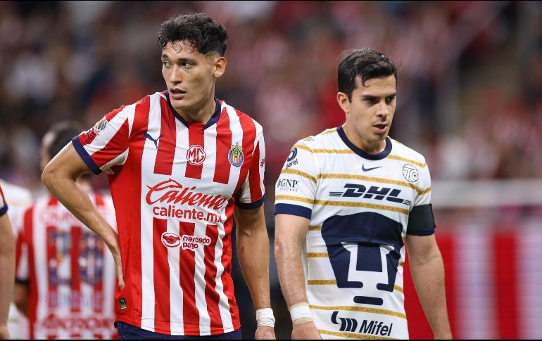 Guadalajara y Pumas brindaron una noche de espanto para los seguidores que se hicieron presentes esta noche en el Estadio AKRON. EL INFORMADOR/ H. FIGUEROA.