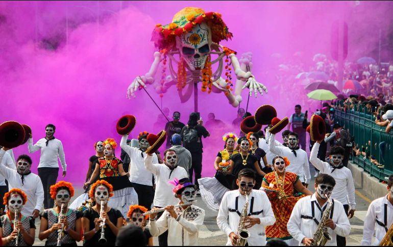 Orquestas juveniles de reconocimiento nacional como la de Oaxca le sumaron ambiente al evento. SUN/L. Camacho