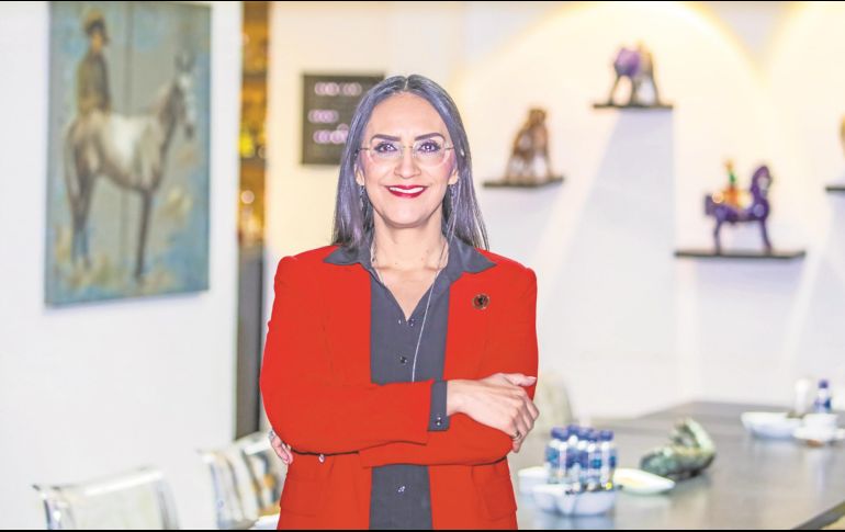 La alcaldesa de Tlaquepaque proyecta una mayor coordinación con los Gobiernos federal y estatal para mejorar la seguridad. EL INFORMADOR/ A. Navarro