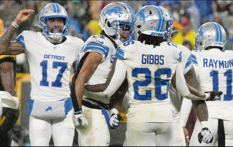 Los Lions lograron su tercer triunfo en fila de visita al Lambeau Field. AP