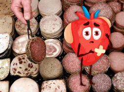 Uno de los principales enemigos para la salud del corazón son los productos cárnicos procesados. AP / ARCHIVO