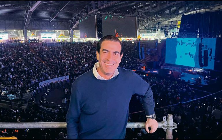 Esteban Estrada se mostró satisfecho con los resultados que dejan las Fiestas de Octubre, aunque ya piensa en las mejoras que se podrían implementar. EL INFORMADOR/ H. Figueroa