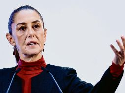 En su conferencia de ayer Claudia Sheinbaum destacó los datos de nuevos empleos. EFE