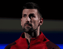 Djokovic  no logró incrementar su cosecha récord de 24 títulos de Grand Slam este año. AP / Andy Wong