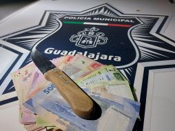 El detenido fue puesto a disposición de las autoridades del ministerio público para determinar su situación legal. ESPECIAL/Policía de Guadalajara