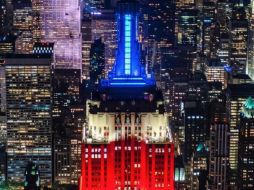 El Empire State también indicará con su iluminación cuando alguno de los candidatos gane en uno de los siete estados 