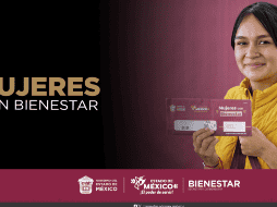 Será durante la segunda quincena de noviembre cuando llegue el pago del programa Mujeres con Bienestar. ESPECIAL/X/@BienestarEdoMx.