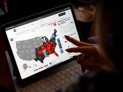 El Colegio Electoral tiene 538 compromisarios y, para ganar, Trump o Harris necesitan al menos una mayoría de 270. EFE/F. ROBICHON