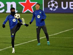 El cuadro catalán viene de dos triunfos importantes en Liga que espera lo catapulten en esta jornada de la Champions. EFE/A. Cukic