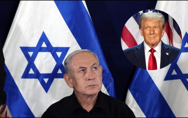 Tres figuras de Israel, incluido Netanyahu como primer ministro, aseguraron que la relación con Trump es excelente. EFE/EPA/ABIR SULTAN / POOL