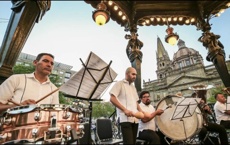 Jalisco es sede de eventos culturales ha lo largo del año, a los cuales pueden ser participes todo el público. FACEBOOK/Banda de música del estado de Jalisco