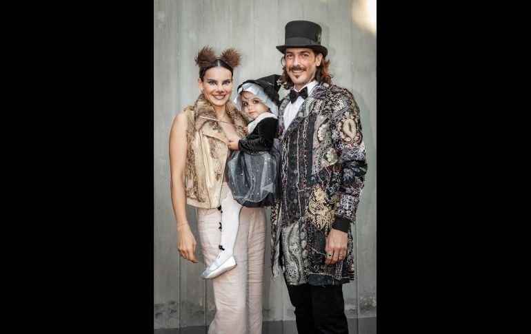 Ayari Anaya, Rafaela Ibarra y Carlos Ibarra. GENTE BIEN JALISCO/ J. Soltero