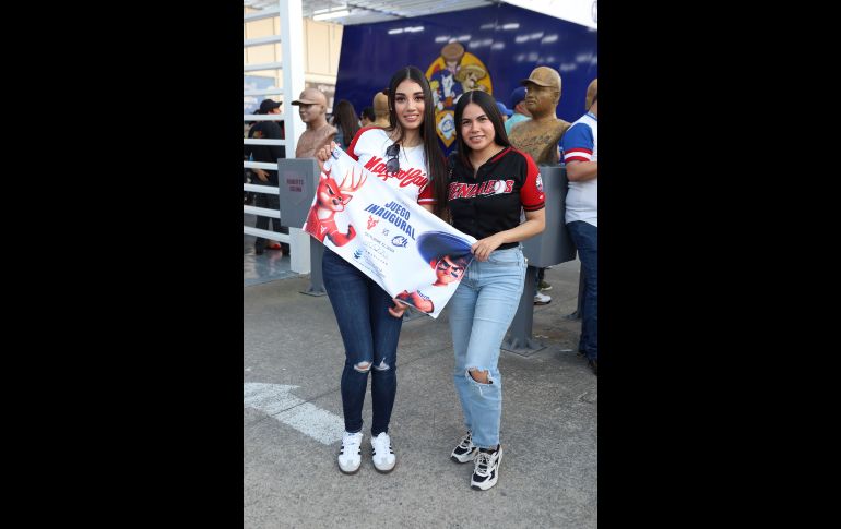 Michelle Maytorena y Angie Caracas. GENTE BIEN/A. MARTÍNEZ.