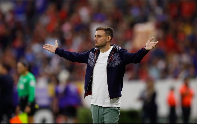 Anselmi descartó que el resultado impacte la moral de sus jugadores. EFE/F. Guasco