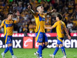 Con su anotación, Juan Brunetta le dio los tres puntos al equipo de Pauno. EFE/M. Sierra