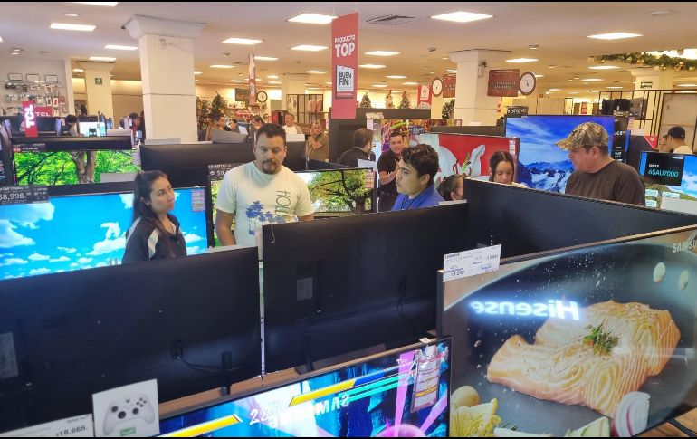 Las pantallas aparecen entre los productos más buscados por mexicanos en Internet. EL INFORMADOR / ARCHIVO