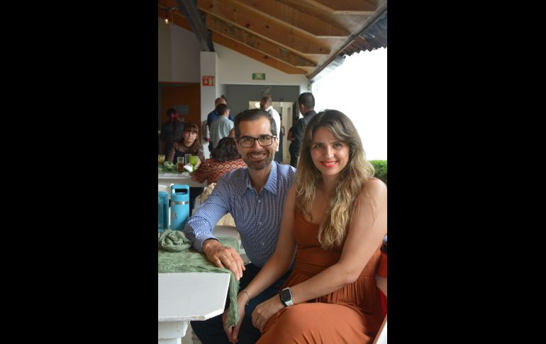 Rudy Cervantes e Irene Ruiz Velasco. GENTE BIEN JALISCO/ Marifer Rached
