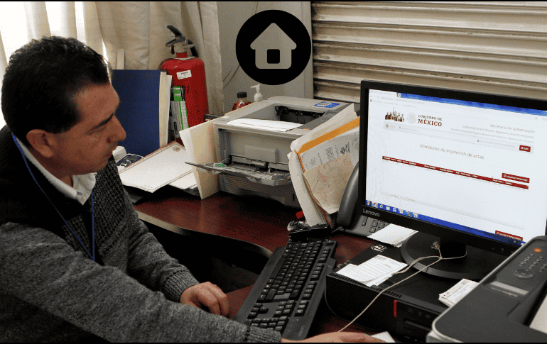 Obtén tu acta de nacimiento, matrimonio o defunción desde tu casa. EL INFORMADOR / ARCHIVO